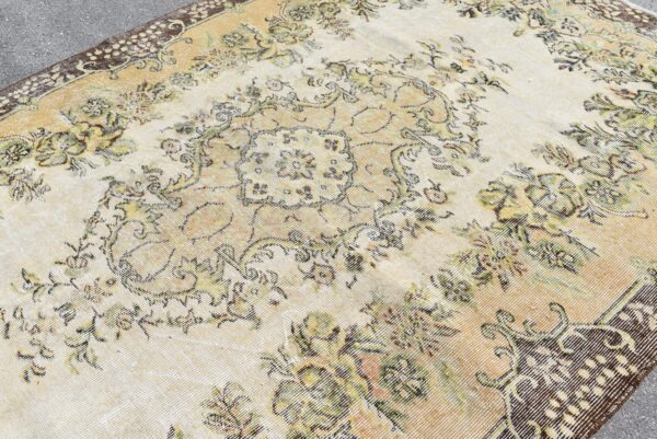5.7 ft. x 9 ft. Vintage Turkish Rug TR03477 Image 6