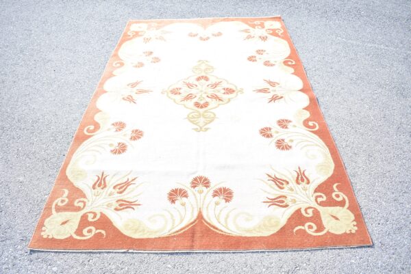 5.2 ft. x 8 ft. Vintage Turkish Rug TR03497 Image 2