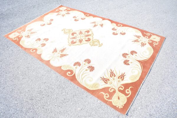 5.2 ft. x 8 ft. Vintage Turkish Rug TR03497 Image 3