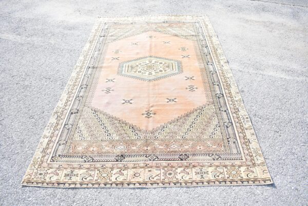 5.2 ft. x 8.8 ft. Vintage Turkish Rug TR03547 Image 2