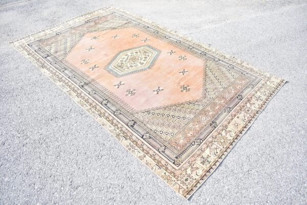 5.2 ft. x 8.8 ft. Vintage Turkish Rug TR03547 Image 3
