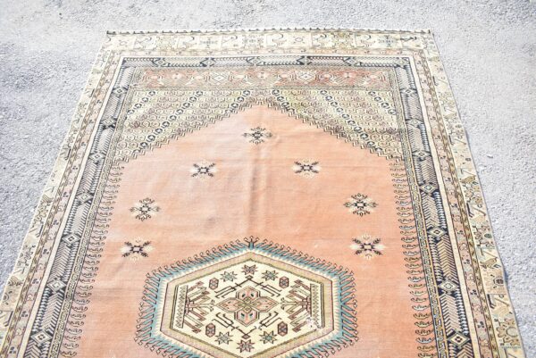 5.2 ft. x 8.8 ft. Vintage Turkish Rug TR03547 Image 4