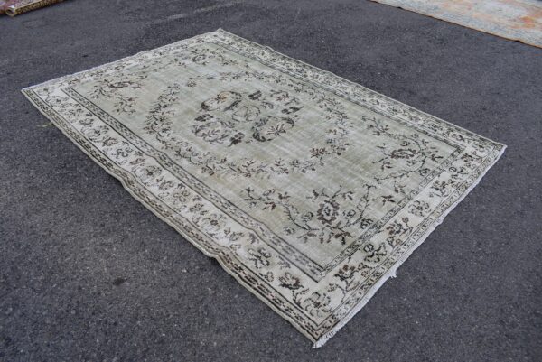 6.2 ft. x 8.7 ft. Vintage Turkish Rug TR03557 Image 2