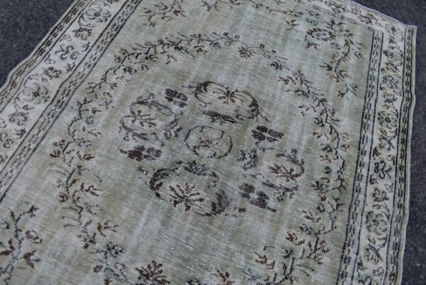 6.2 ft. x 8.7 ft. Vintage Turkish Rug TR03557 Image 4