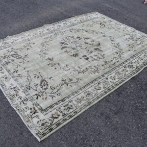 6.2 ft. x 8.7 ft. Vintage Turkish Rug TR03557 Image 1