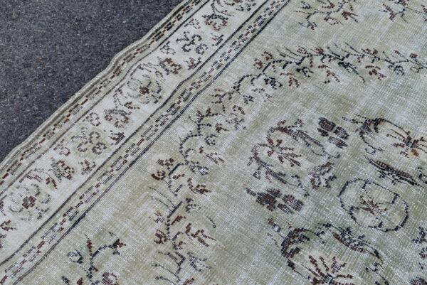 6.2 ft. x 8.7 ft. Vintage Turkish Rug TR03557 Image 6