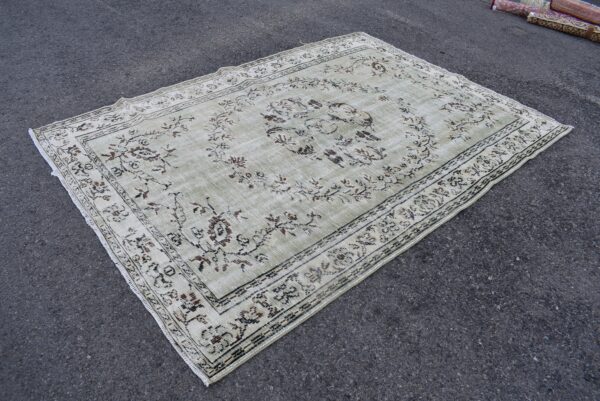 6.2 ft. x 8.7 ft. Vintage Turkish Rug TR03557 Image 1