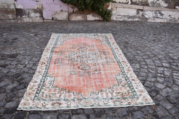 5.4 ft. x 9 ft. Vintage Turkish Rug TR03577 Image 2