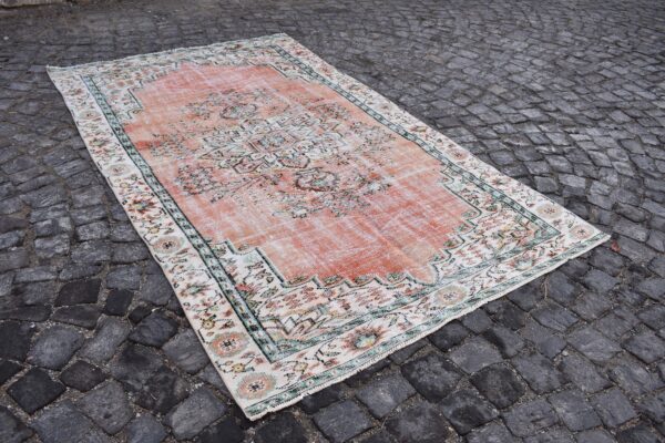 5.4 ft. x 9 ft. Vintage Turkish Rug TR03577 Image 3