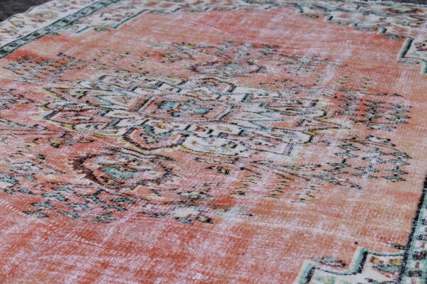 5.4 ft. x 9 ft. Vintage Turkish Rug TR03577 Image 4