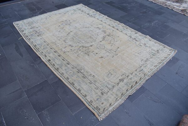 5.9 ft. x 8.7 ft. Vintage Turkish Rug TR03637 Image 3