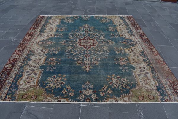 7.9 ft. x 8.5 ft. Vintage Turkish Rug TR03667 Image 2