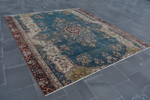 7.9 ft. x 8.5 ft. Vintage Turkish Rug TR03667 Image 3