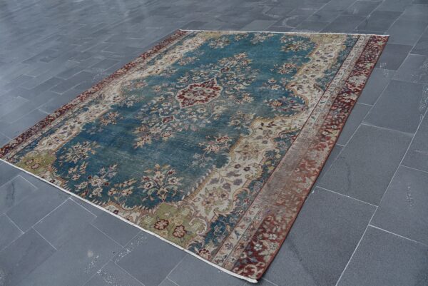 7.9 ft. x 8.5 ft. Vintage Turkish Rug TR03667 Image 1