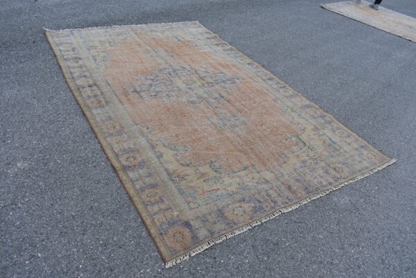 5.6 ft. x 8.8 ft. Vintage Turkish Rug TR03677 Image 3