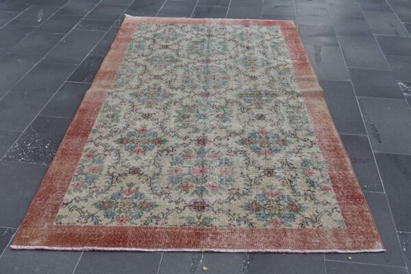 4.7 ft. x 8.1 ft. Vintage Turkish Rug TR03697 Image 2