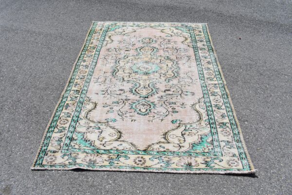 5.1 ft. x 7.4 ft. Vintage Turkish Rug TR03707 Image 2