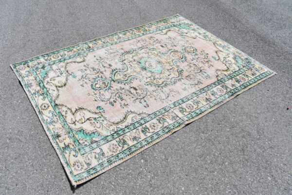 5.1 ft. x 7.4 ft. Vintage Turkish Rug TR03707 Image 1