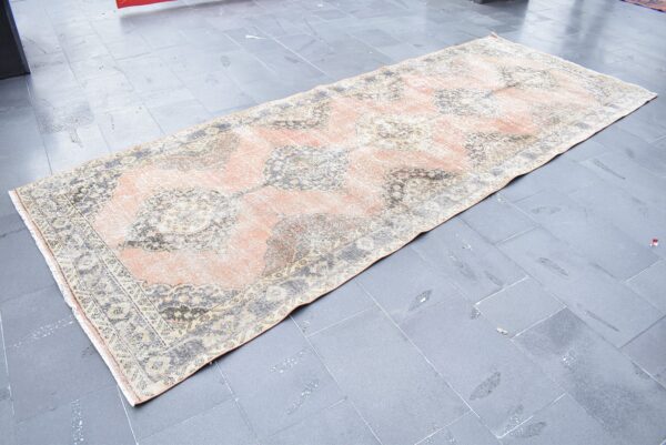4.6 ft. x 12.5 ft. Vintage Turkish Rug TR03737 Image 1