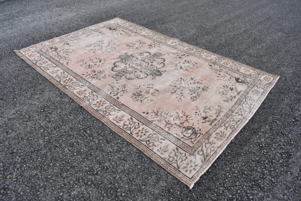 6 ft. x 9.2 ft. Vintage Turkish Rug TR03757 Image 3