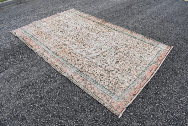 5.6 ft. x 9 ft. Vintage Turkish Rug TR03767 Image 3