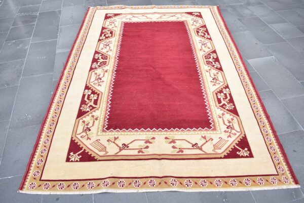 5.6 ft. x 8.2 ft. Vintage Turkish Rug TR03827 Image 2