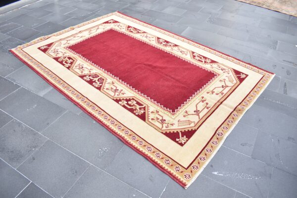 5.6 ft. x 8.2 ft. Vintage Turkish Rug TR03827 Image 3