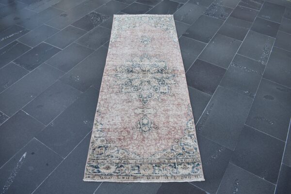 2.3 ft. x 6.8 ft. Vintage Turkish Rug TR03857 Image 2