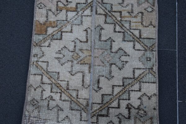 1.1 ft. x 7.1 ft. Vintage Turkish Rug TR03917 Image 6