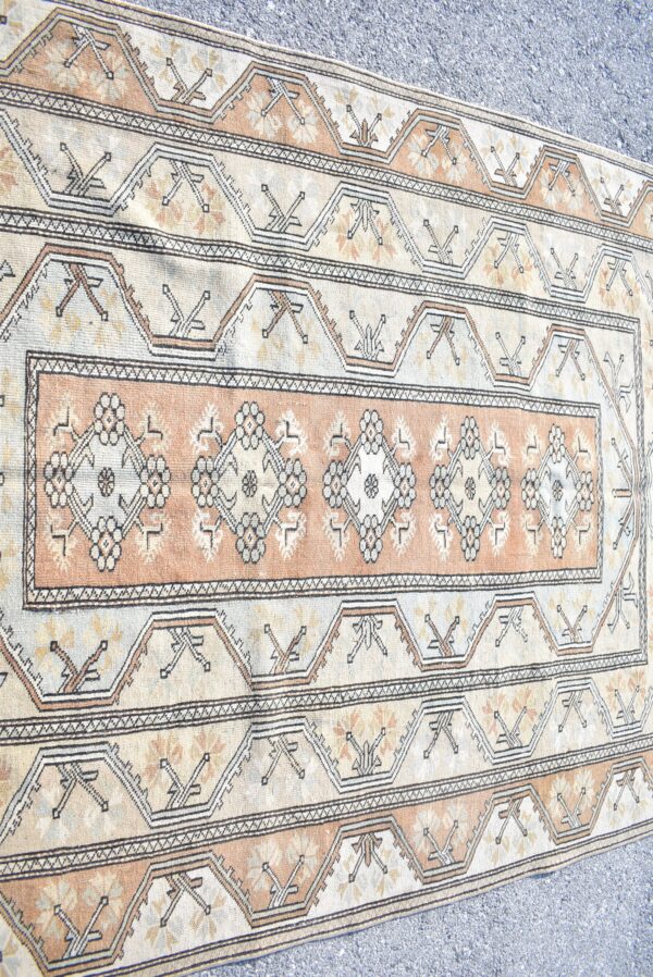 5.3 ft. x 7.1 ft. Vintage Turkish Rug TR04037 Image 6