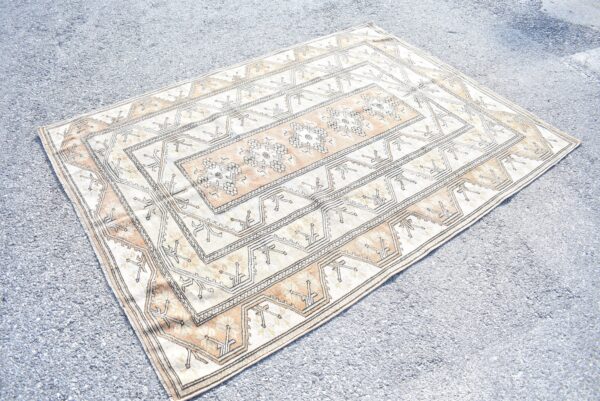 5.3 ft. x 7.1 ft. Vintage Turkish Rug TR04037 Image 1