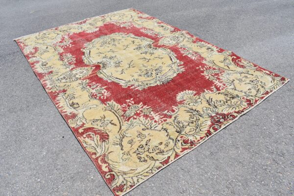 6.6 ft. x 9.6 ft. Vintage Turkish Rug TR04097 Image 3