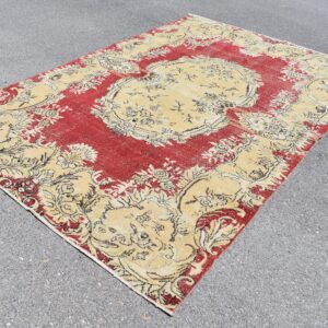 6.6 ft. x 9.6 ft. Vintage Turkish Rug TR04097 Image 1