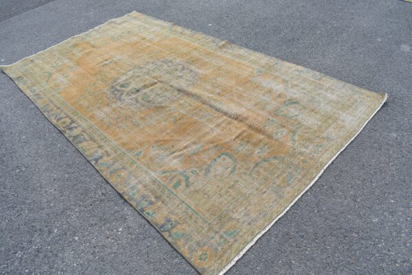 5.1 ft. x 9.2 ft. Vintage Turkish Rug TR04127 Image 3