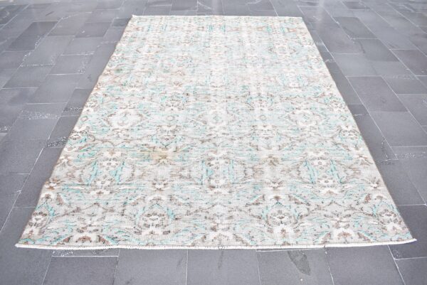 6.1 ft. x 9.3 ft. Vintage Turkish Rug TR04137 Image 2