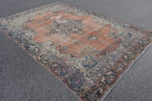7.4 ft. x 11 ft. Vintage Turkish Rug TR04197 Image 2