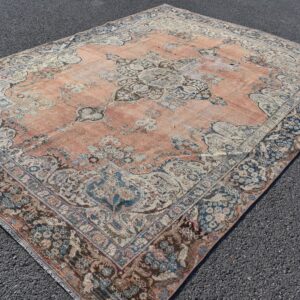 7.4 ft. x 11 ft. Vintage Turkish Rug TR04197 Image 1