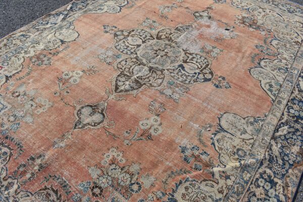 7.4 ft. x 11 ft. Vintage Turkish Rug TR04197 Image 5