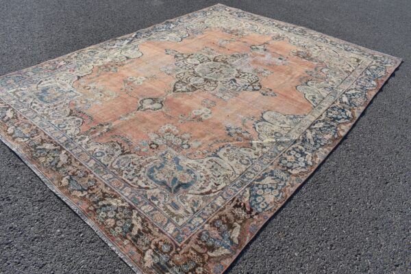 7.4 ft. x 11 ft. Vintage Turkish Rug TR04197 Image 1