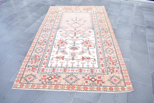5.1 ft. x 8.6 ft. Vintage Turkish Rug TR04207 Image 2