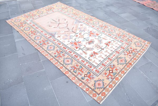 5.1 ft. x 8.6 ft. Vintage Turkish Rug TR04207 Image 3
