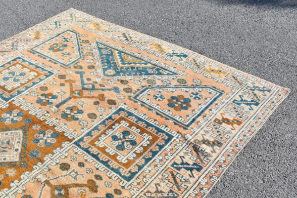 6.5 ft. x 9.1 ft. Vintage Turkish Rug TR04247 Image 4