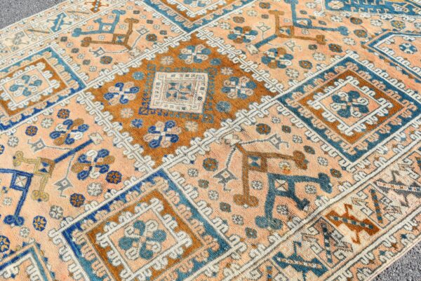6.5 ft. x 9.1 ft. Vintage Turkish Rug TR04247 Image 5