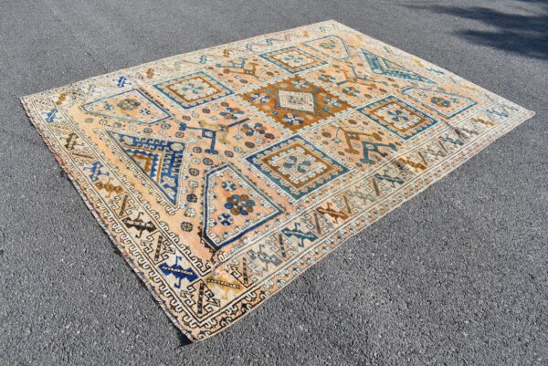 6.5 ft. x 9.1 ft. Vintage Turkish Rug TR04247 Image 1