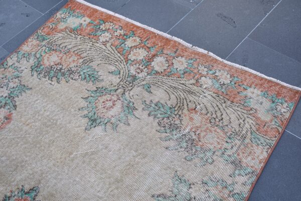 4 ft. x 9 ft. Vintage Turkish Rug TR04347 Image 4