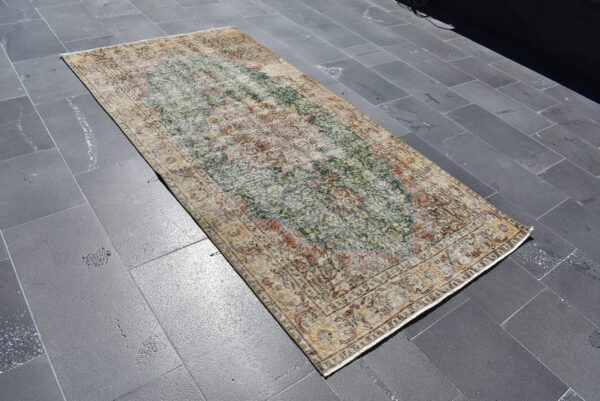 3.6 ft. x 7.4 ft. Vintage Turkish Rug TR04377 Image 3