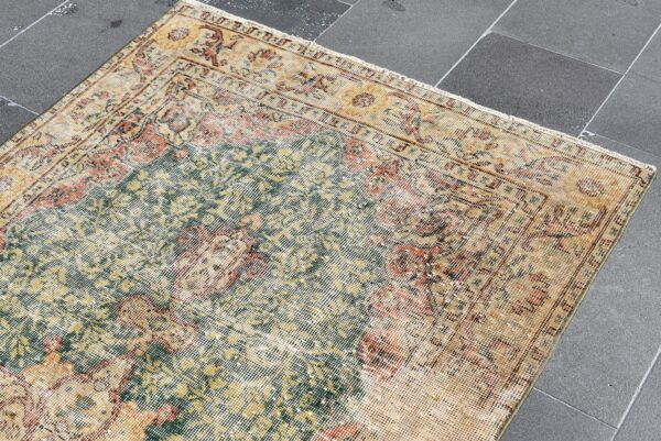 3.6 ft. x 7.4 ft. Vintage Turkish Rug TR04377 Image 4