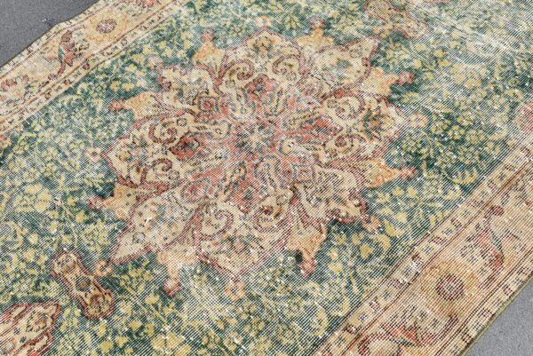 3.6 ft. x 7.4 ft. Vintage Turkish Rug TR04377 Image 5