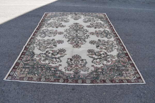 7.1 ft. x 10.6 ft. Vintage Turkish Rug TR04447 Image 2
