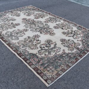 7.1 ft. x 10.6 ft. Vintage Turkish Rug TR04447 Image 1